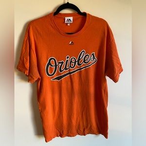 Unisex Majestic MLB Orioles JJ Hardy T-Shirt